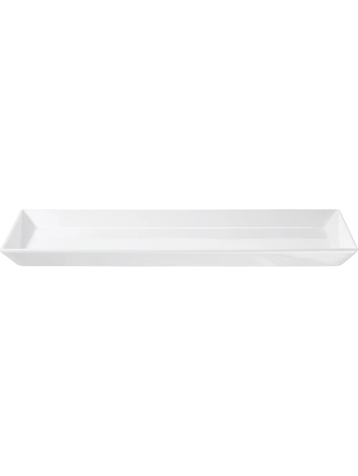 Plat de Service Rectangulaire en Porcelaine Blanche - ASA