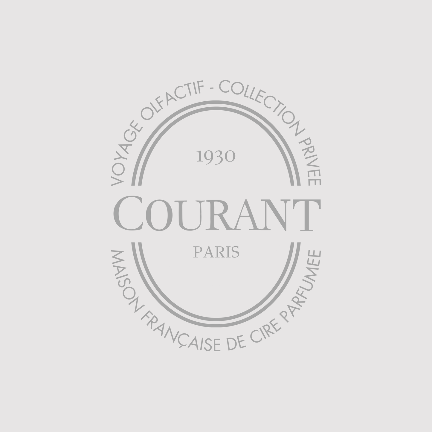 Bougie Parfumée Tokyo 230g, Jasmin & Ambre - Courant Paris