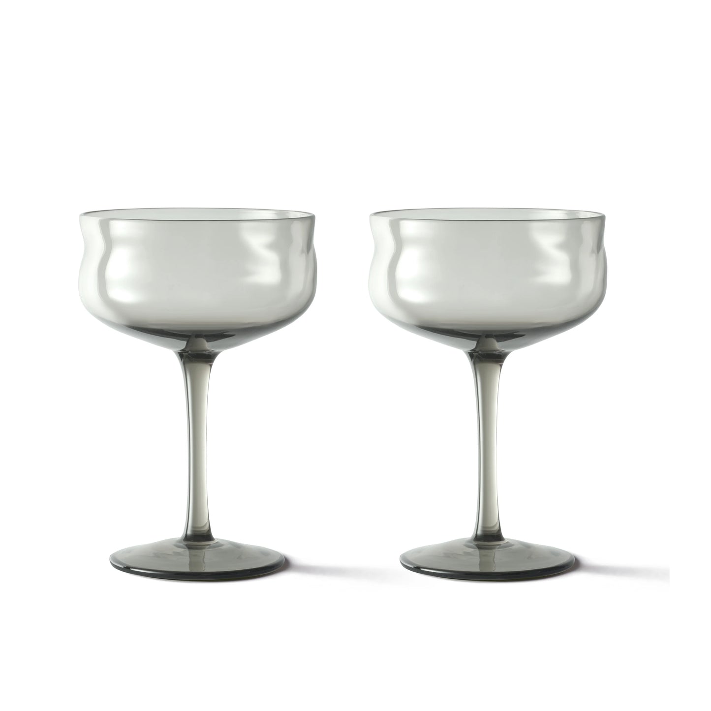 Set de 2 Coupes en Verre Swirl 260 mL - Paveau
