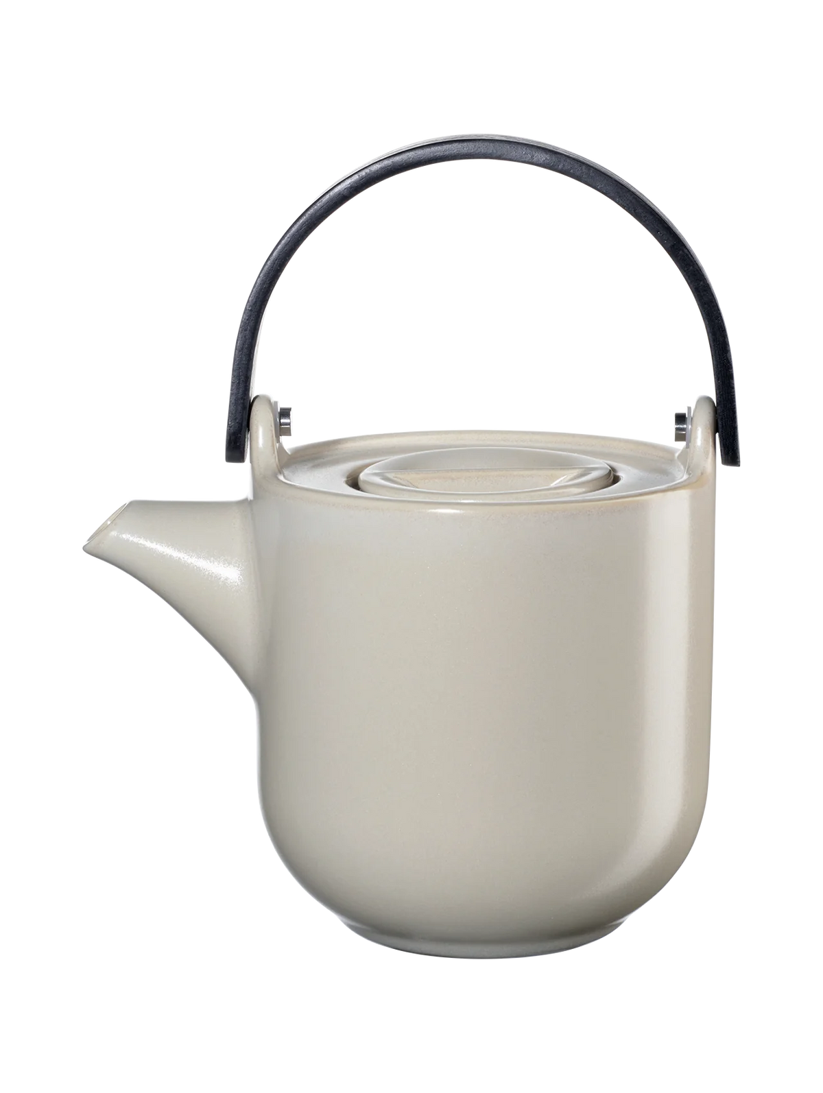 Théière Coppa en Porcelaine avec Manche en Bois - ASA