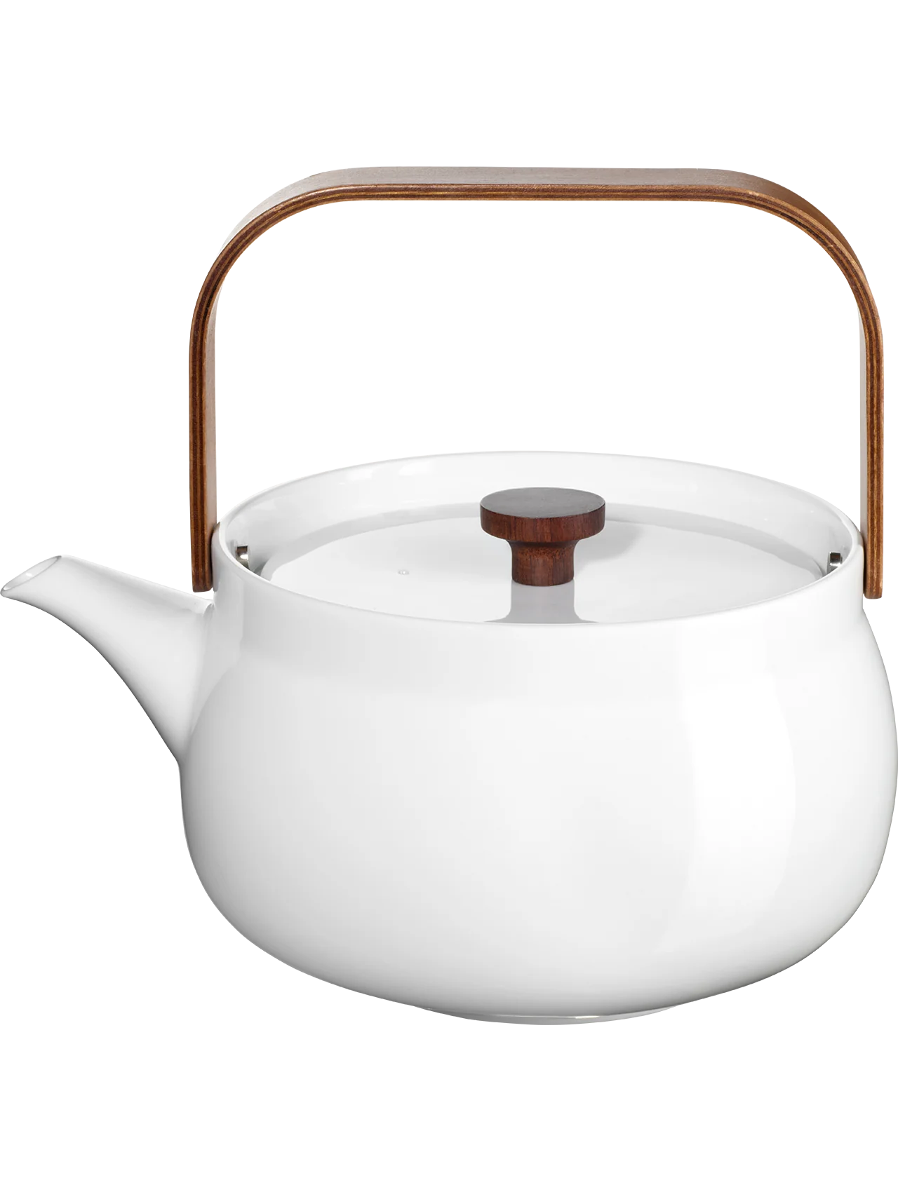 Théière en Porcelaine avec Anse en Bois Japandi - ASA