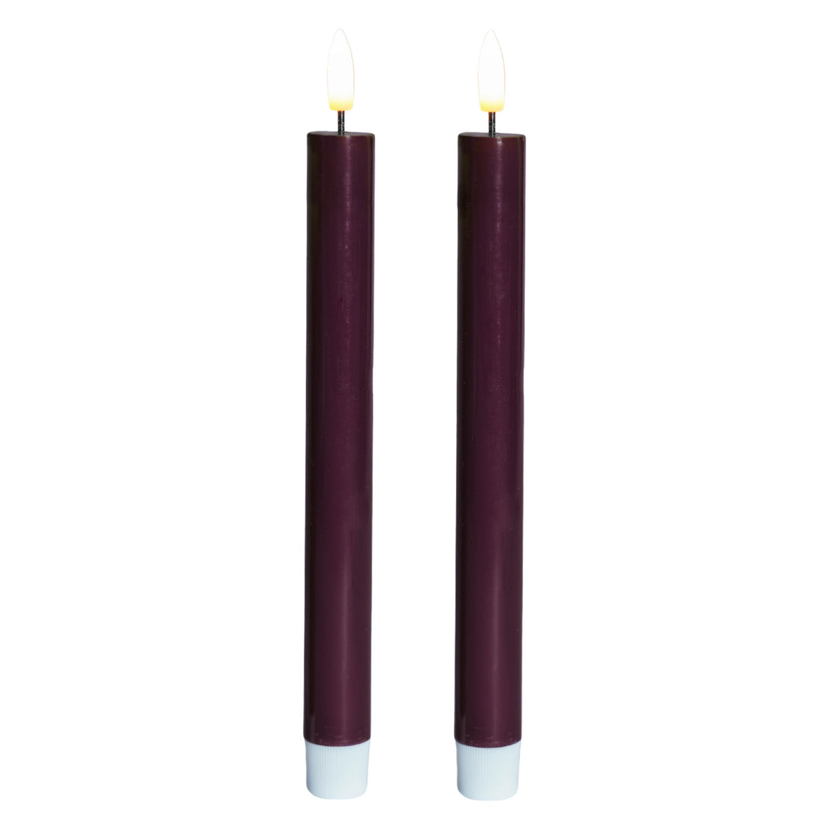 Set de 2 LED Bougies Chandelles H.20 cm - Sirius