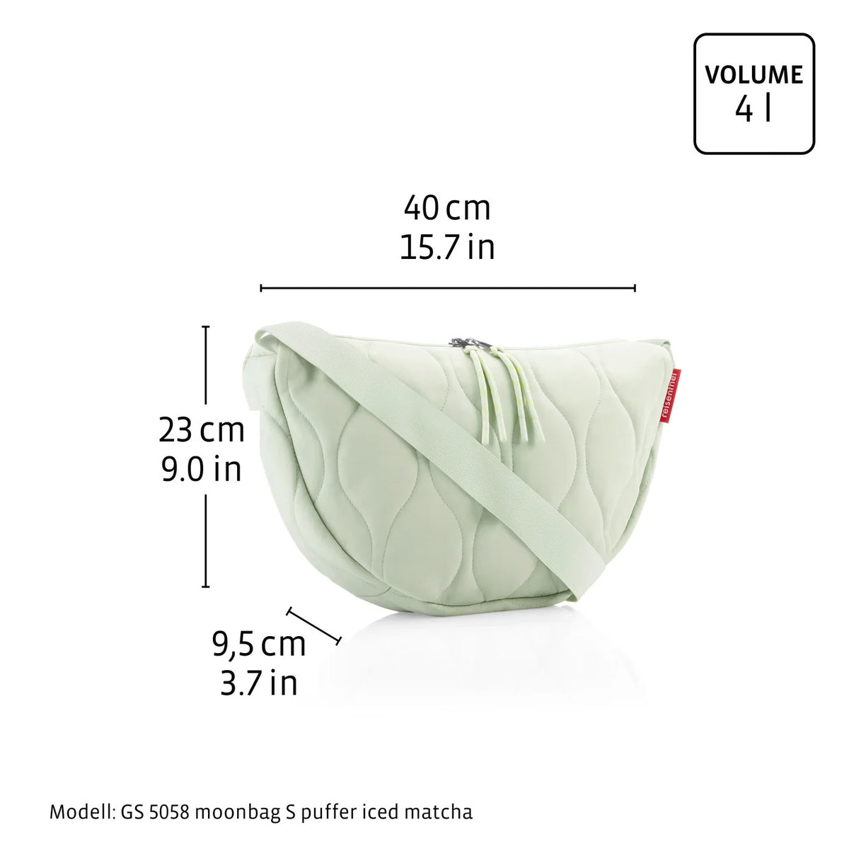 Sac Banane Bandoulière Moonbag Fausse Fourrure Léopard S - Reisenthel