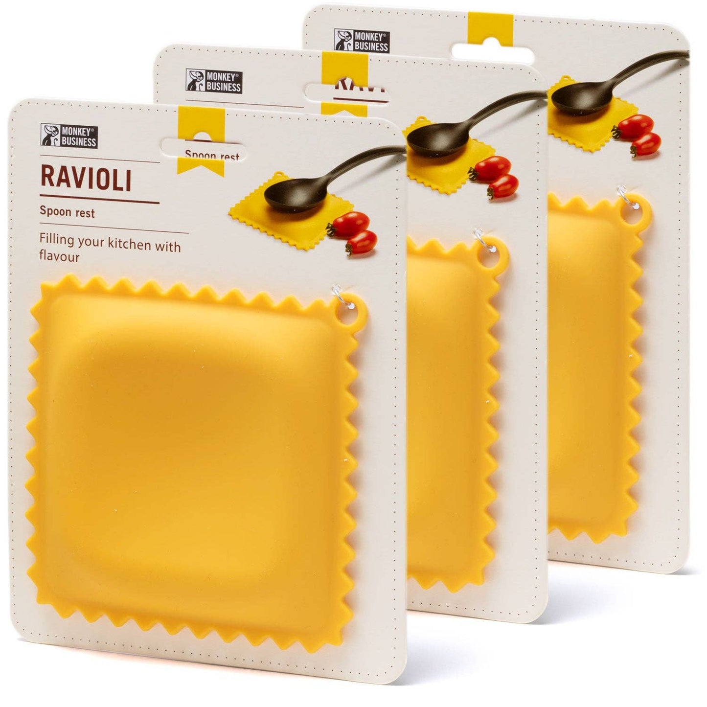 Repose-Cuillère en Forme de Pâtes Ravioli - Monkey Business