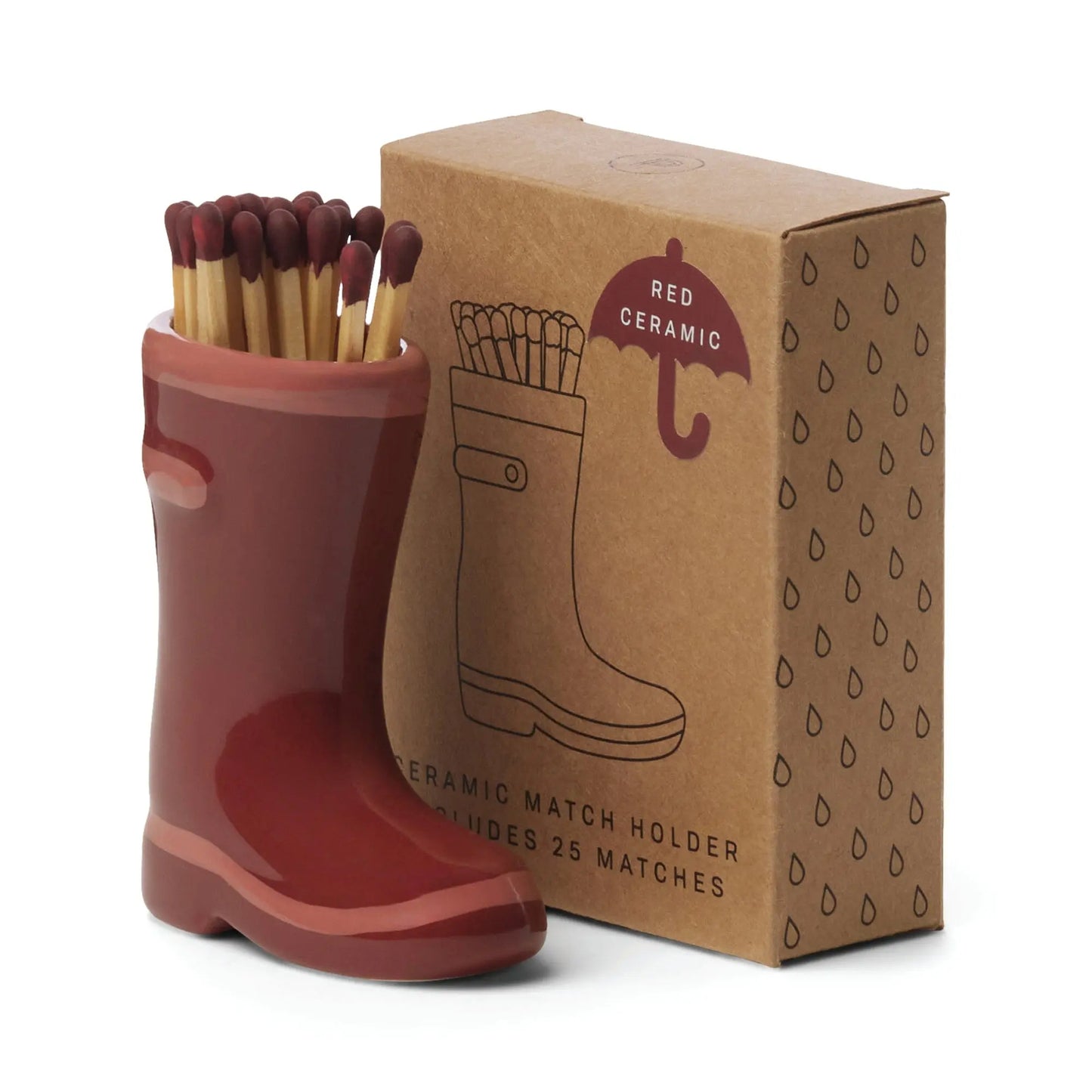 Porte-Allumettes Wellington Botte de Pluie - PaddyWax
