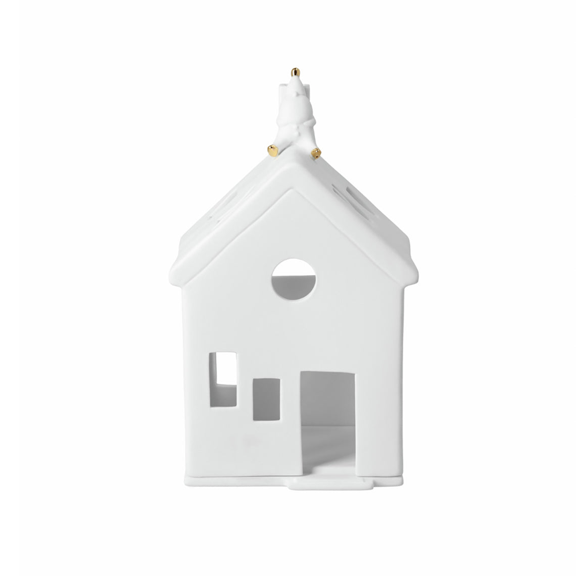 Photophore Maison Père Noël en Porcelaine - Räder