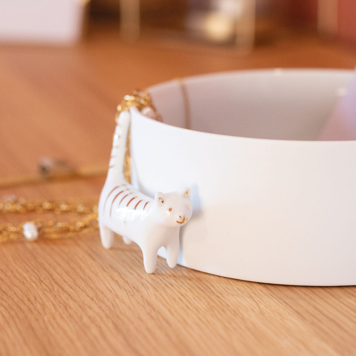 Bol en Porcelaine Chat 3D - Räder