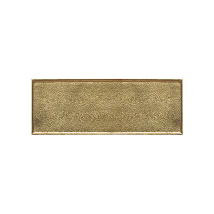 Plateau Rectangulaire en Métal Dorée Juliette - Opjet