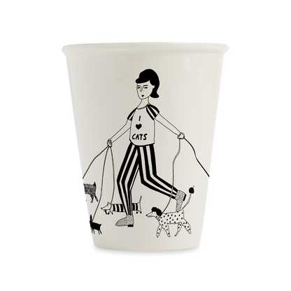 Tasse en Porcelaine « I Love Cats » - Helen B