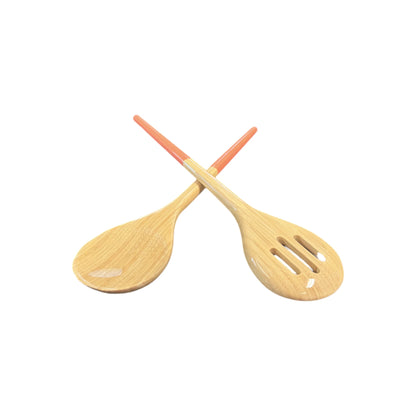 Set de 2 Cuillères à Salade en Bambou - Albert