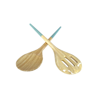 Set de 2 Cuillères à Salade en Bambou - Albert