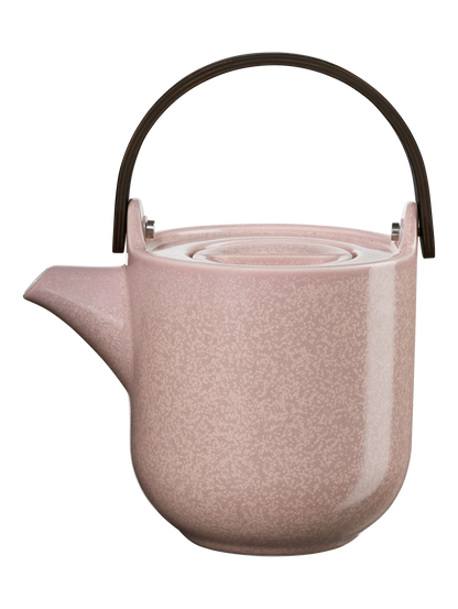 Théière Coppa en Porcelaine avec Manche en Bois - ASA