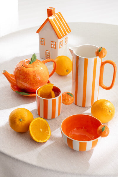 Pichet Fruit en Céramique Colorée - Jolipa