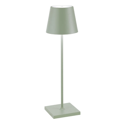Lampe de Table Poldina Portative LED H.38 cm Intérieur/Extérieur - Zafferano