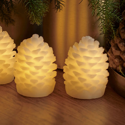 Set de 2 Bougies Led Pomme de Pain Clara - Sirius