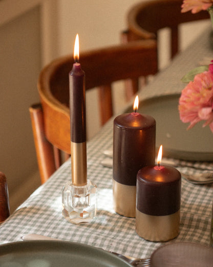 Bougie Pillier Bicolore  - My Jolie Candle