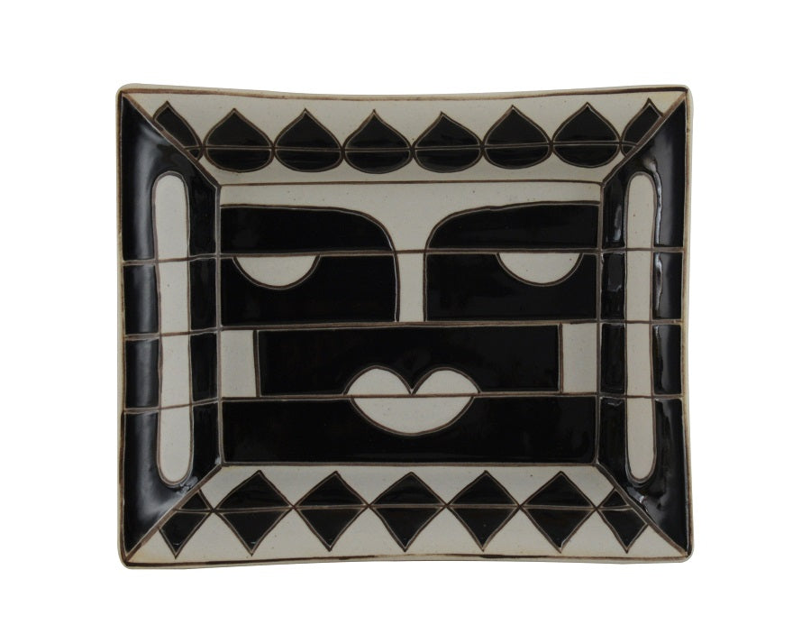 Cendrier en Céramique 20x16 cm - Fancy