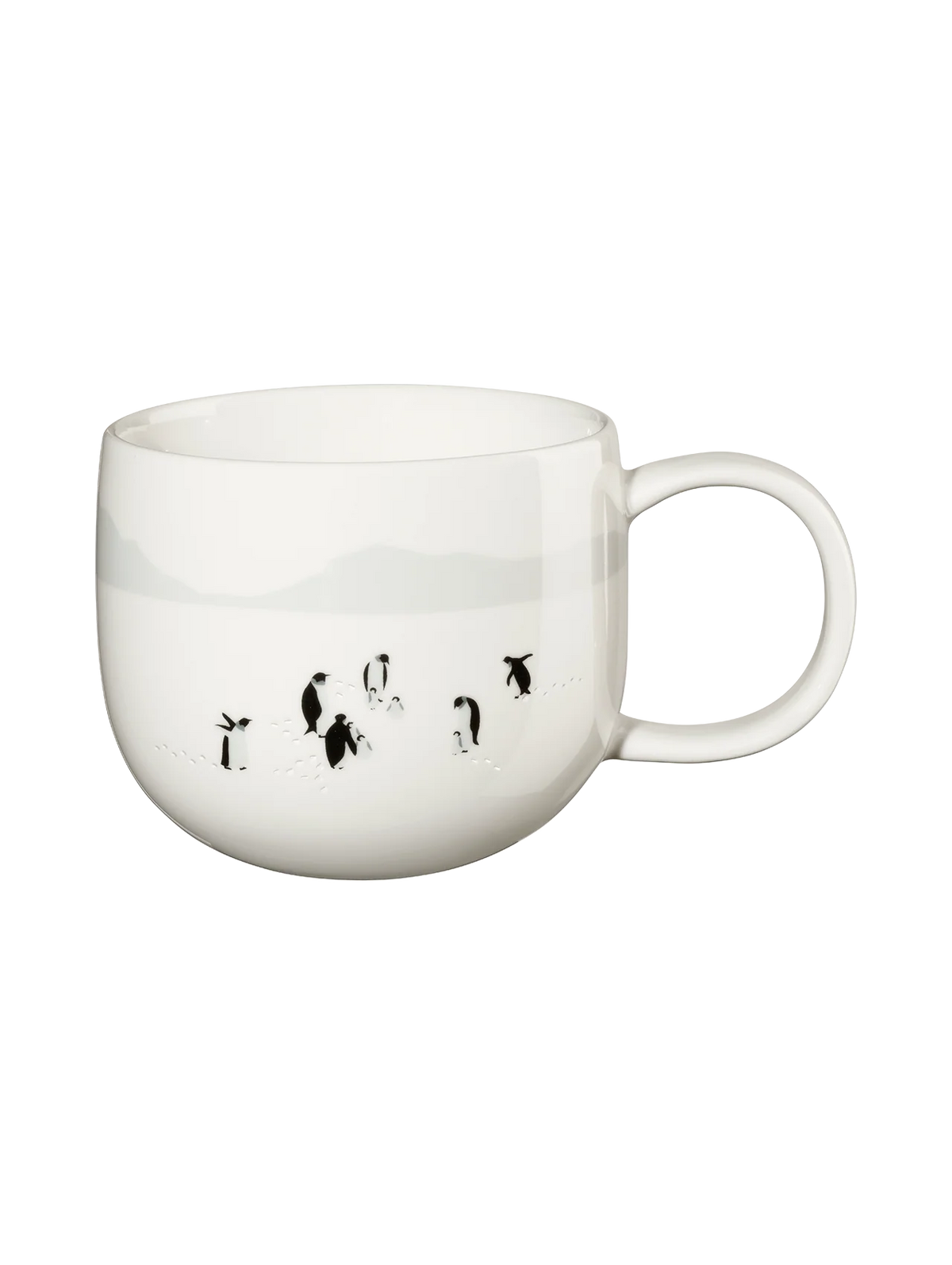 Mug en Porcelaine Blanche Thème Hiver - Asa