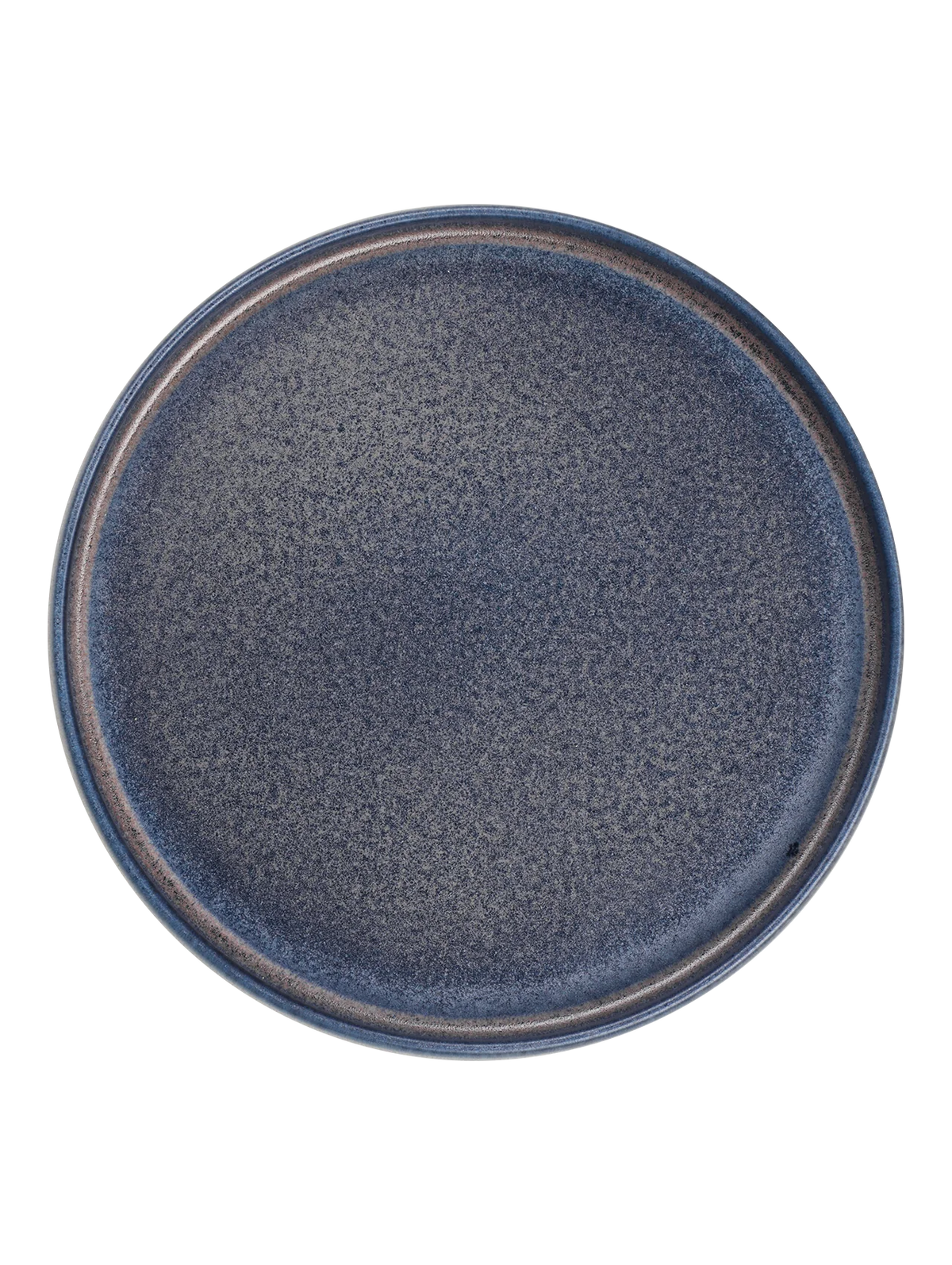Set de 6 Assiettes Plates en Grès Brun ou Carbonne Gobi - Asa