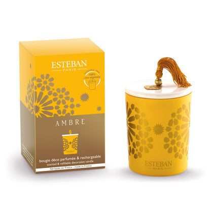 Bougie Décorative Parfumée & Rechargeable 180g - Esteban Paris