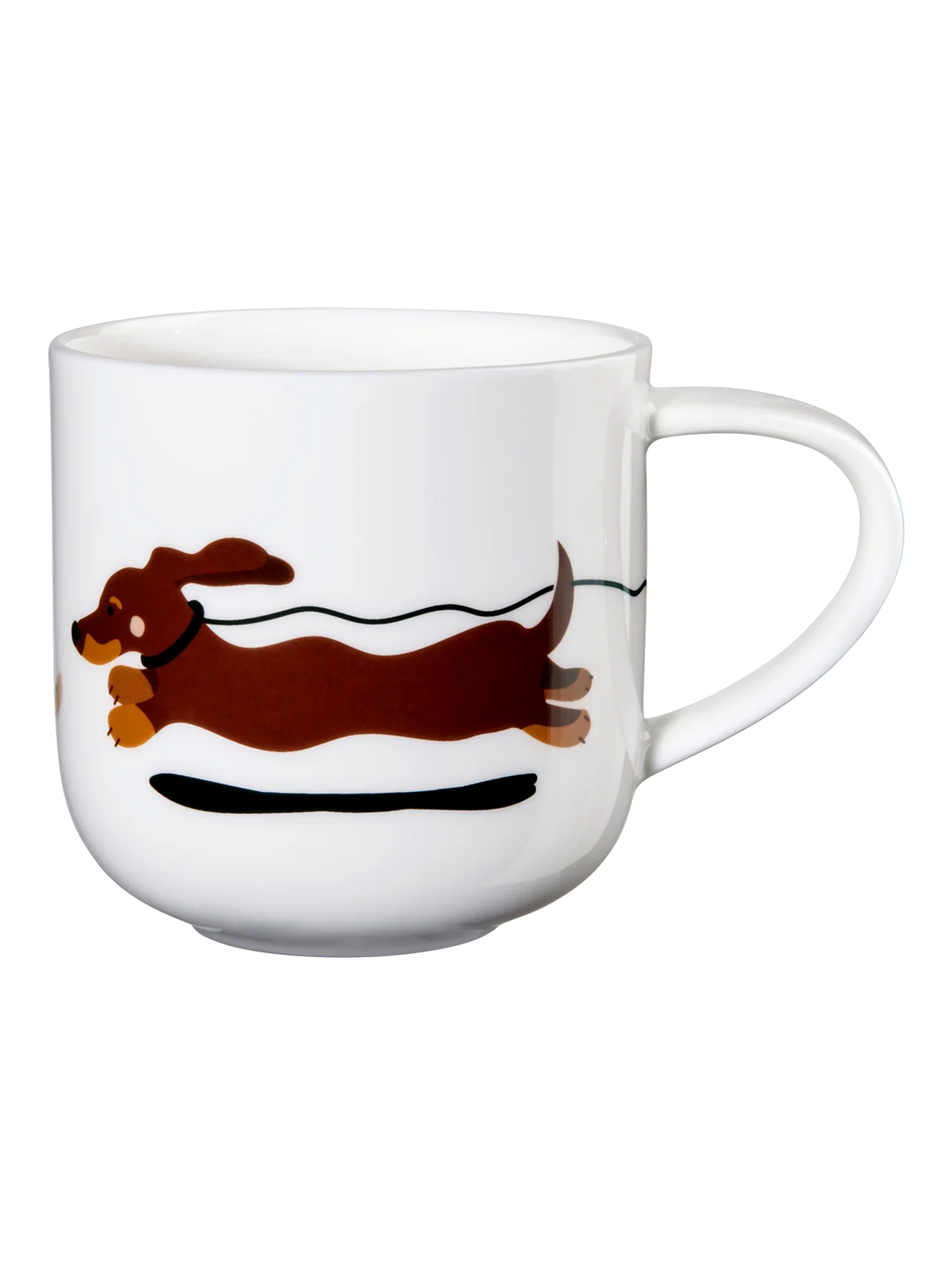Mug en Porcelaine "Sausage (Teckel) Lover" 400ml - Asa