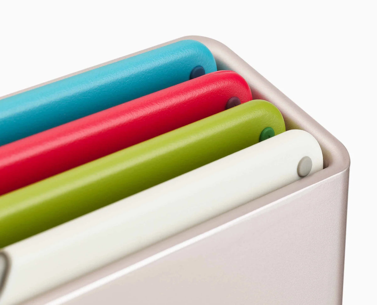 Set de 4 Grandes Planches à Découper avec Étui Compact - Joseph Joseph