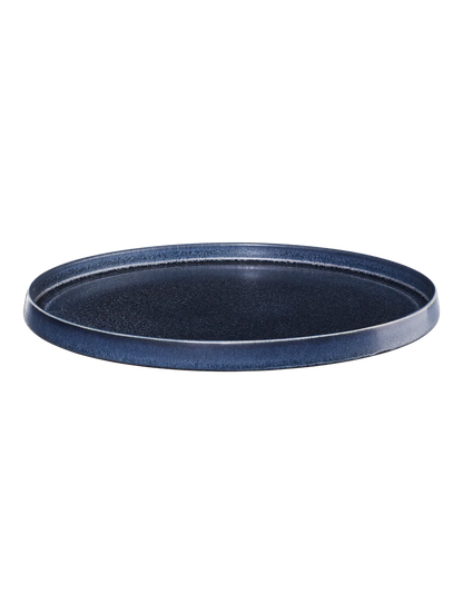 Set de 6 Assiettes Plates en Grès Brun ou Carbonne Gobi - Asa