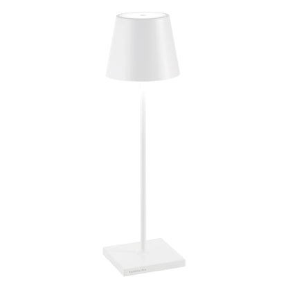 Lampe de Table Poldina Portative LED H.38 cm Intérieur/Extérieur - Zafferano