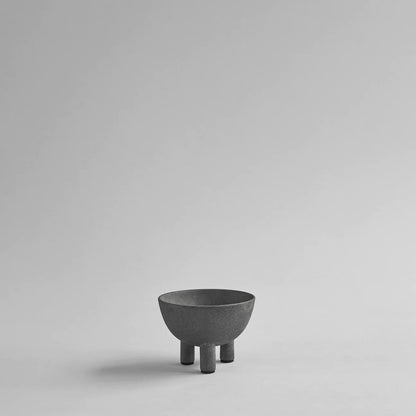 Bol à trois pieds noir Duck - 101 Copenhagen PETIT 13CM/GRAND 16CM
