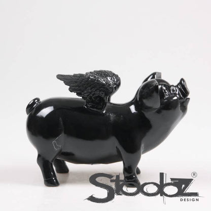 TIRELIRE COCHON AILÉ STOOBZ 14X25X15 CM | TIRELIRE |