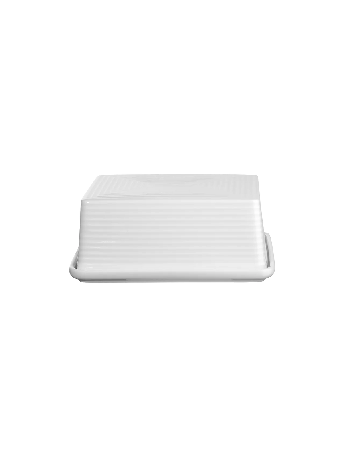 Beurrier en Porcelaine Blanche - Asa