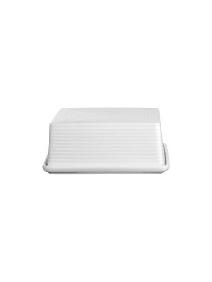 Beurrier en Porcelaine Blanche - Asa