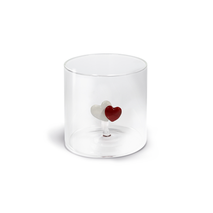 Gobelet en Verre Coeur 3D - WD Lifestyle