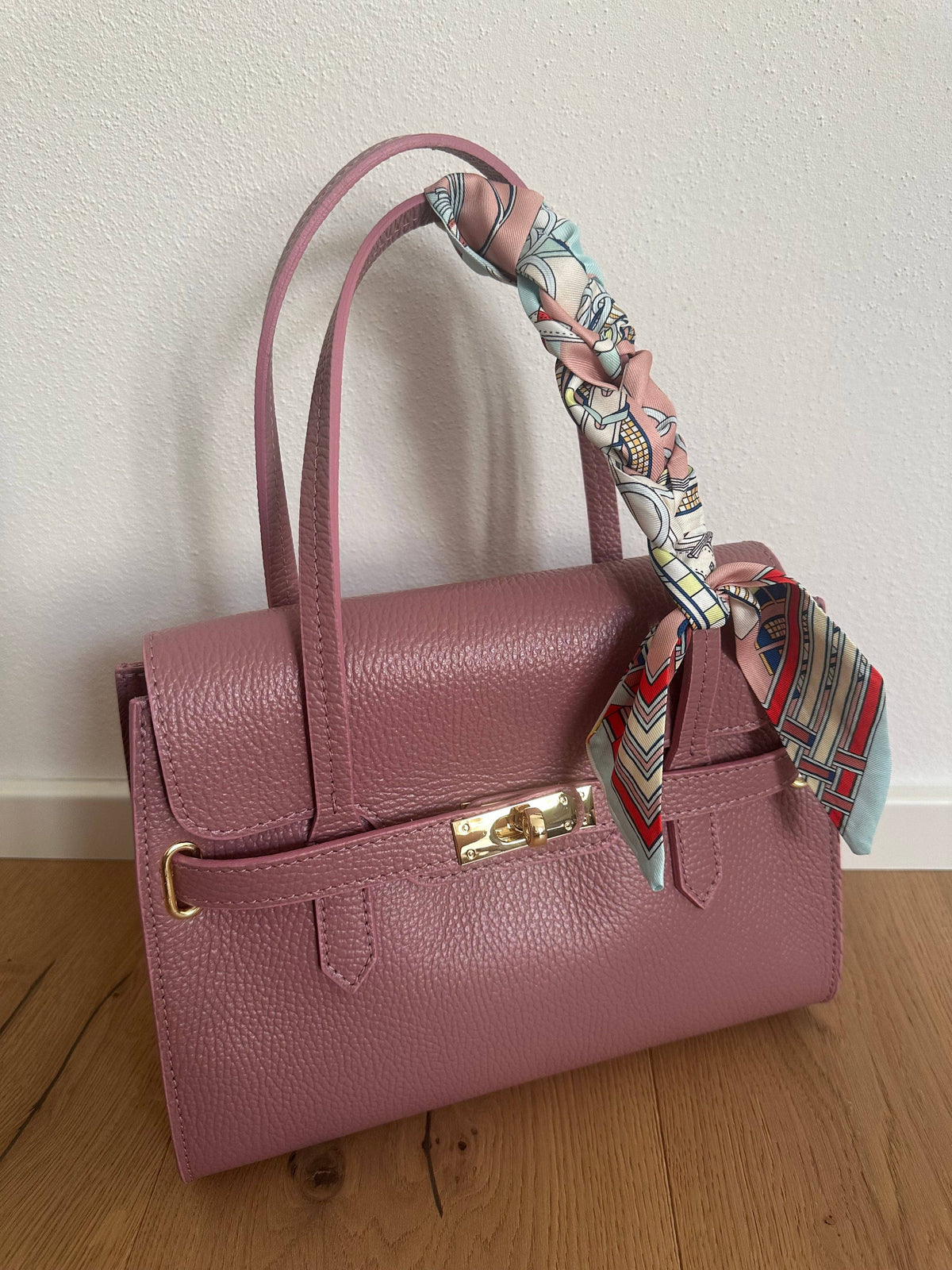Foulard Twilly, Accessoire pour Sac, Cheveux, Cou en Polyester 88 x 5 cm