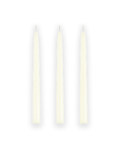 Lot de 3 Bougies Chandelles Flambeaux - My Jolie Candle