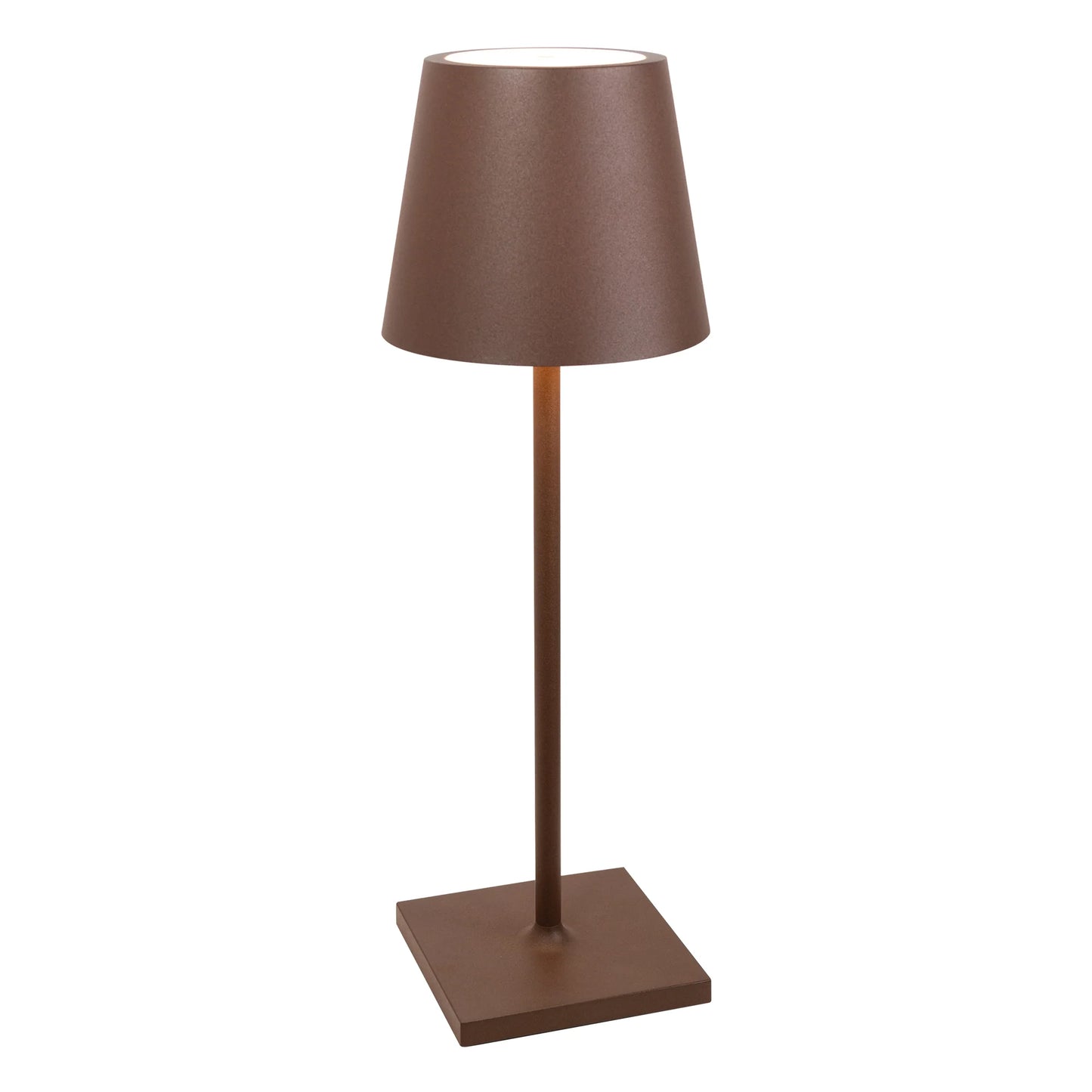 Lampe de Table Poldina Portative LED H.49 cm Intérieur/Extérieur - Zafferano