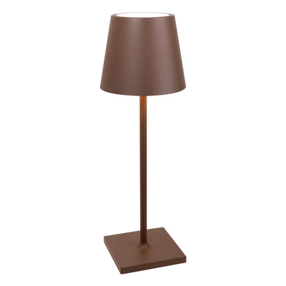 Lampe de Table Poldina Portative LED H.49 cm Intérieur/Extérieur - Zafferano