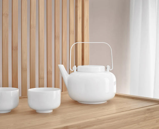 Théière Sonoko en Porcelaine Filtre en Inox Intégré - ASA