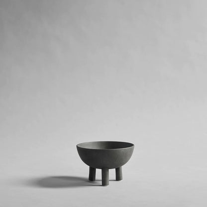Bol à trois pieds noir Duck - 101 Copenhagen PETIT 13CM/GRAND 16CM