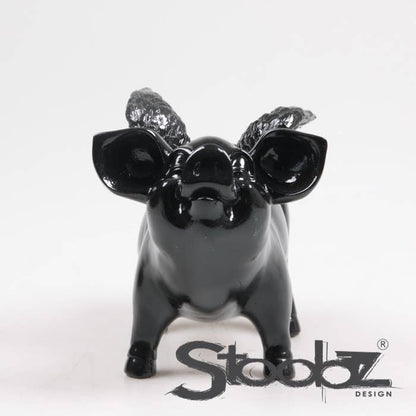 TIRELIRE COCHON AILÉ STOOBZ 14X25X15 CM | TIRELIRE |
