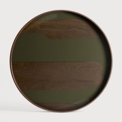 Plateau en Verre Second Nature Moss L 61 cm - Ethnicraft
