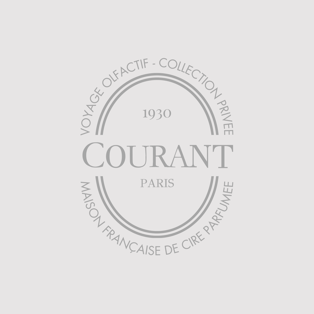 Bougie Parfumée Tokyo 230g, Jasmin & Ambre - Courant Paris