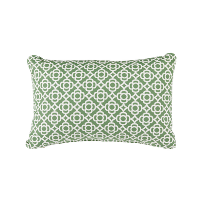 Housse de Coussin d'Extérieur Lorette Vert 68x44cm - Fermob