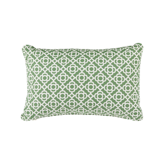 Housse de Coussin d'Extérieur Lorette Vert 68x44cm - Fermob