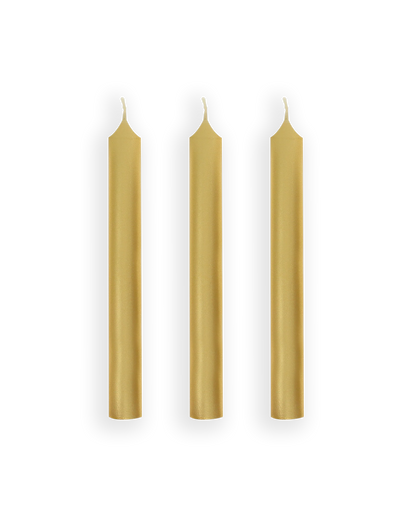 Lot de 3 Bougies Chandelles Droites - My Jolie Candle