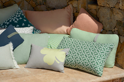 Housse de Coussin d'Extérieur Lorette Vert 68x44cm - Fermob