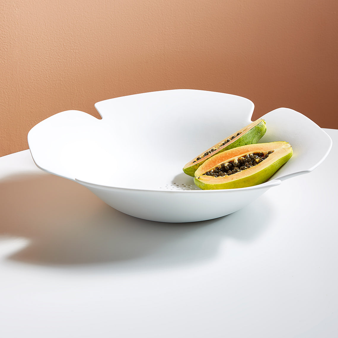 Saladier Pétale en Porcelaine Blanche - Räder