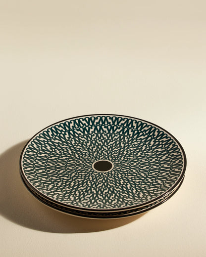 Set de 6 Assiettes Plates Sarah en Grès D.26 cm - Maison Sarah Lavoine