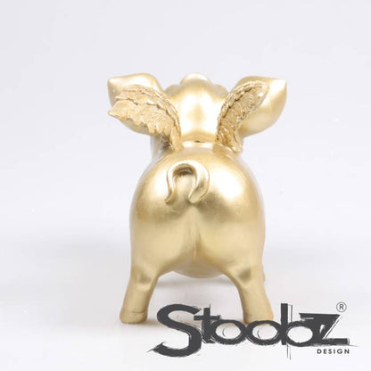 TIRELIRE COCHON AILÉ STOOBZ 14X25X15 CM | TIRELIRE |