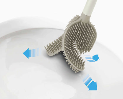 Pot et Brosse à Toilettes à Tête Flexible Anti-Gouttes - Joseph Joseph